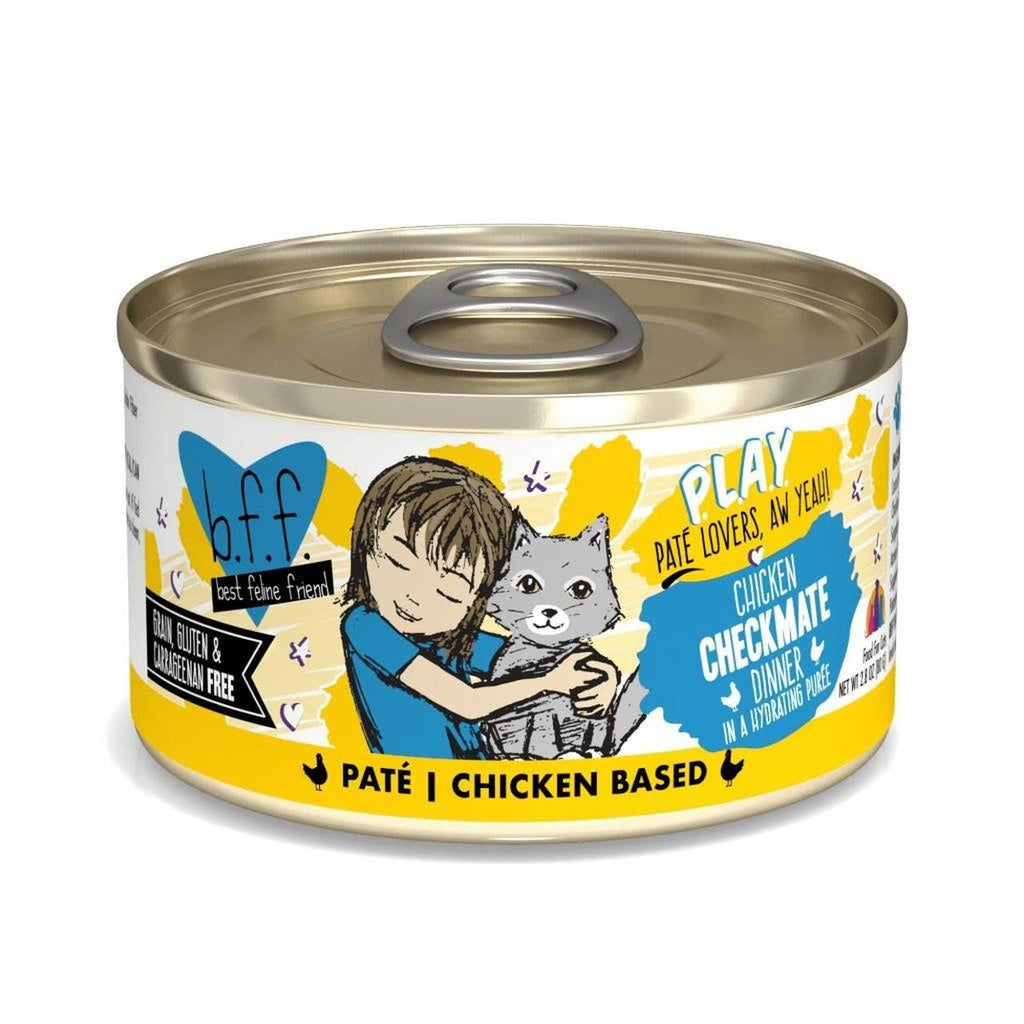 BFF Cat Play Checkmate Chicken 2.8oz